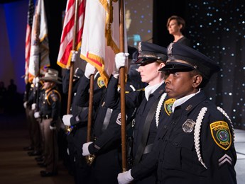 hpd and hcso honor guard Houston Crime Stoppers