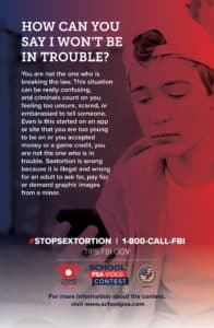 Sextortion Poster 4 Houston Crime Stoppers