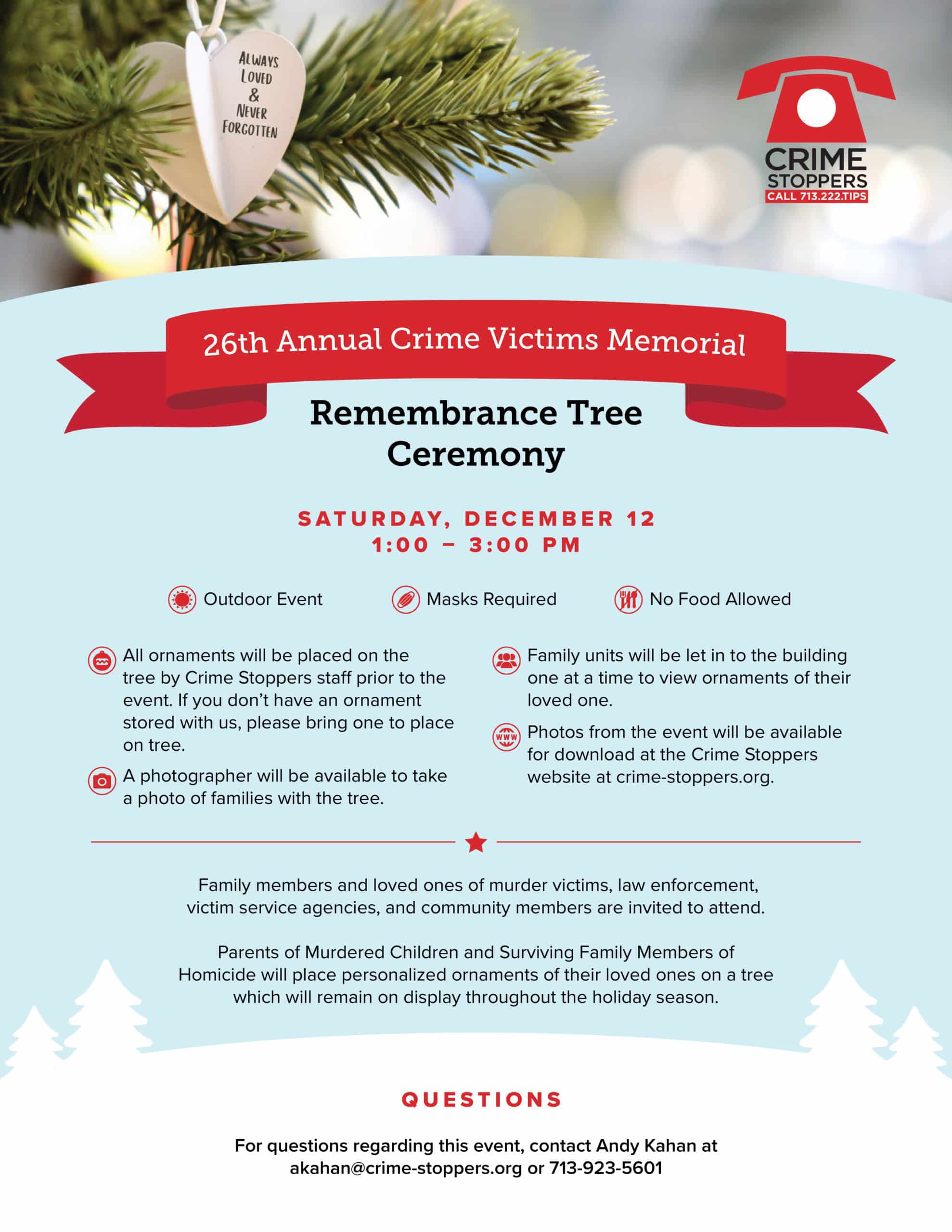 Remembrance Tree Ceremony 2020 Flyer scaled Houston Crime Stoppers