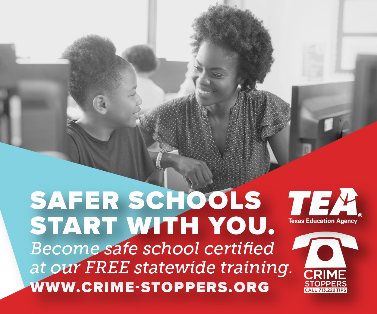 Statewide Training Advertisement Graphic Summer 2021 Houston Crime Stoppers