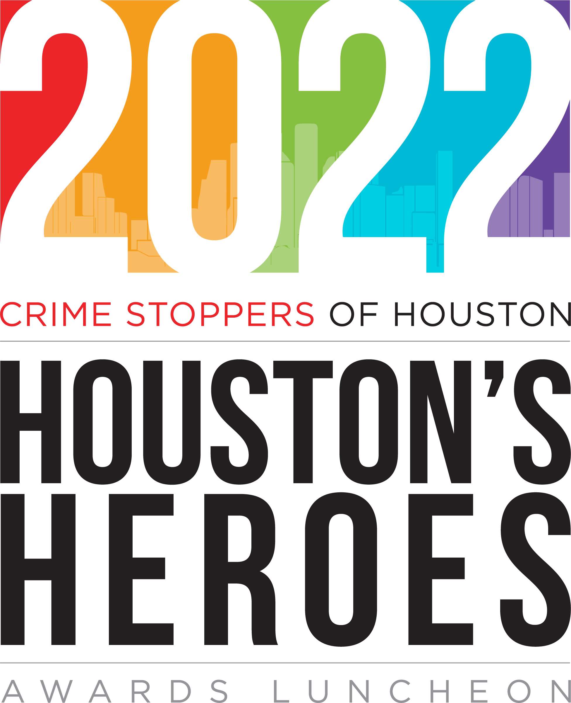 2022 Awards Luncheon Logo Houston Crime Stoppers