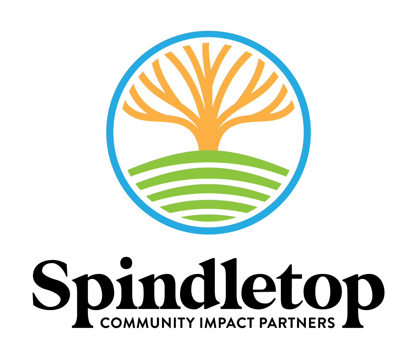 Spindletop Logo v2 Stacked Full Color Houston Crime Stoppers