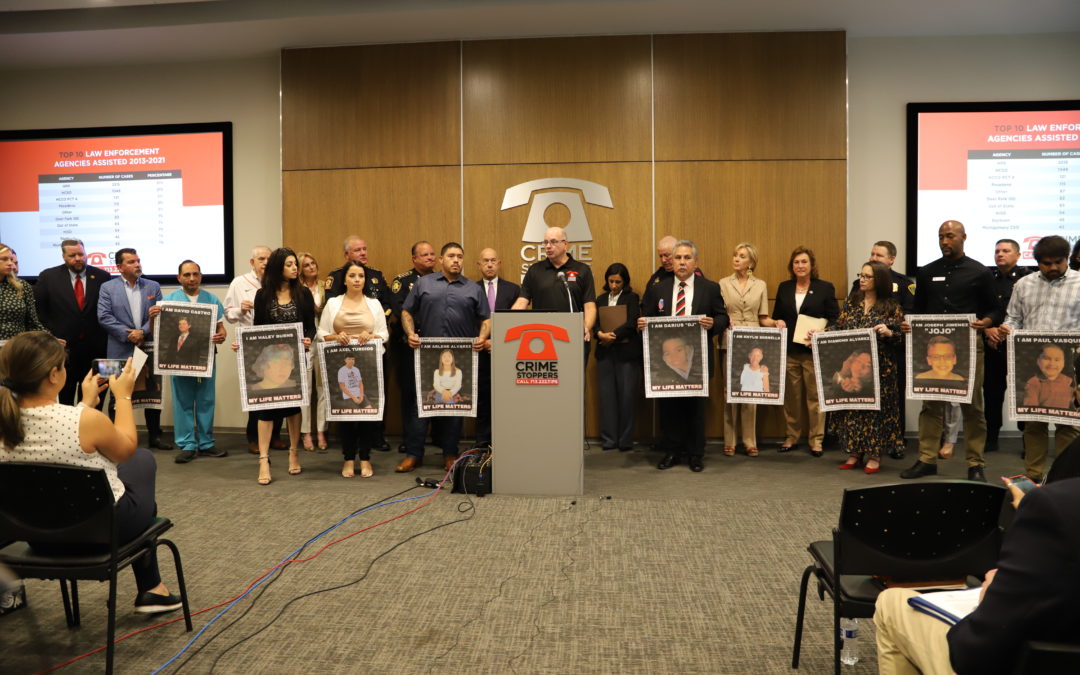 Crime Stoppers’ First-Ever State of Public Safety Event Featured Powerful Statements, Impassioned Pleas for Action, and the Roll-Out of the New “Houston Crime Index”
