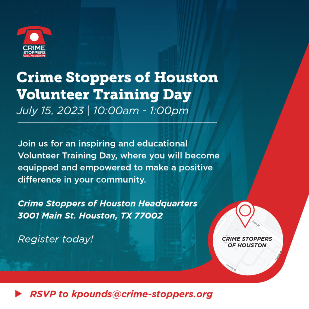 Volunteer Training Day 23JUN23 5x5 002 Houston Crime Stoppers