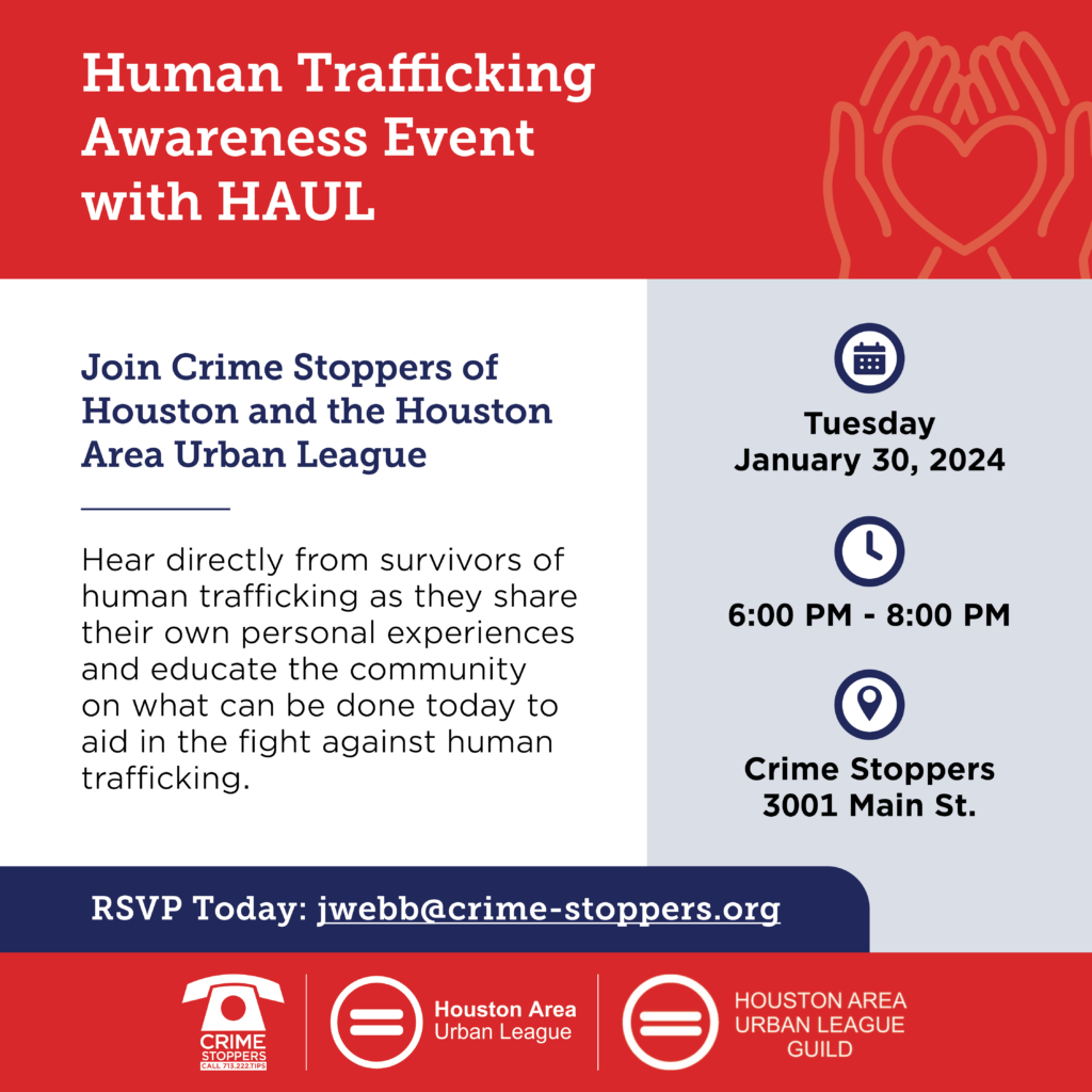 Human Trafficking Awareness Night With Haul Crime Stoppers Of Houston 0990