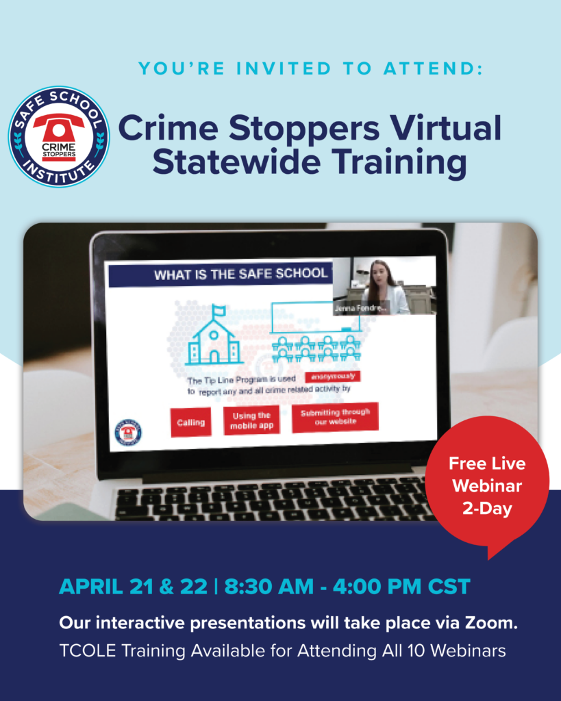 Statewide Training Social Media2 1 Houston Crime Stoppers