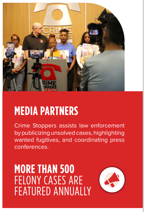 TipLine Media Partners Houston Crime Stoppers