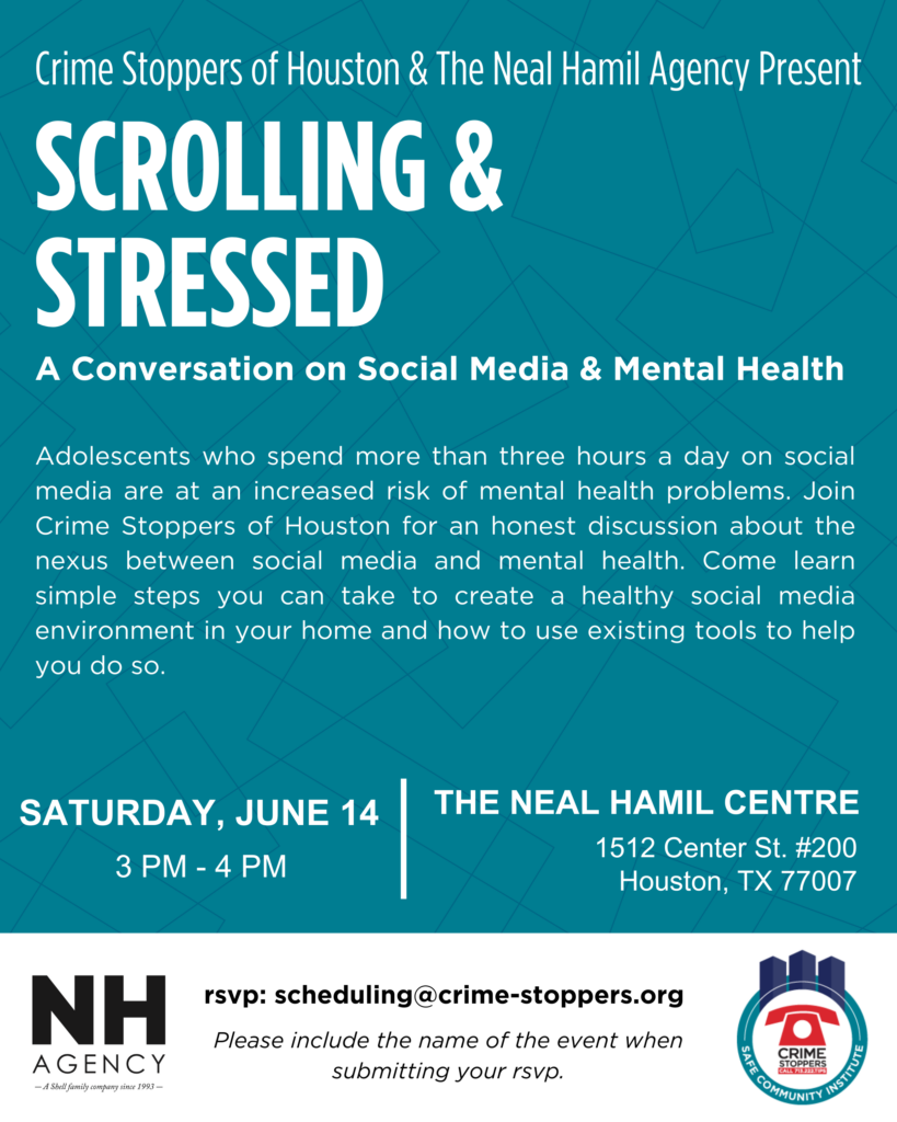 Scrolling Stressed Detailed Houston Crime Stoppers