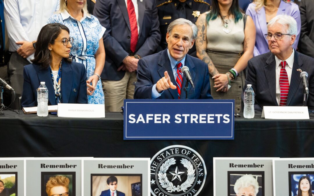 Governor Greg Abbott signs the most powerful bail reform package in Texas history