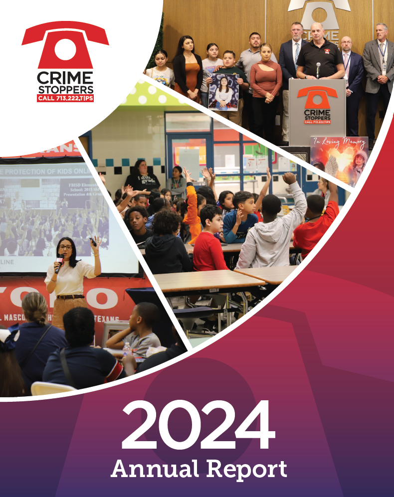 2024 Annual Report Cover 1 1 Houston Crime Stoppers