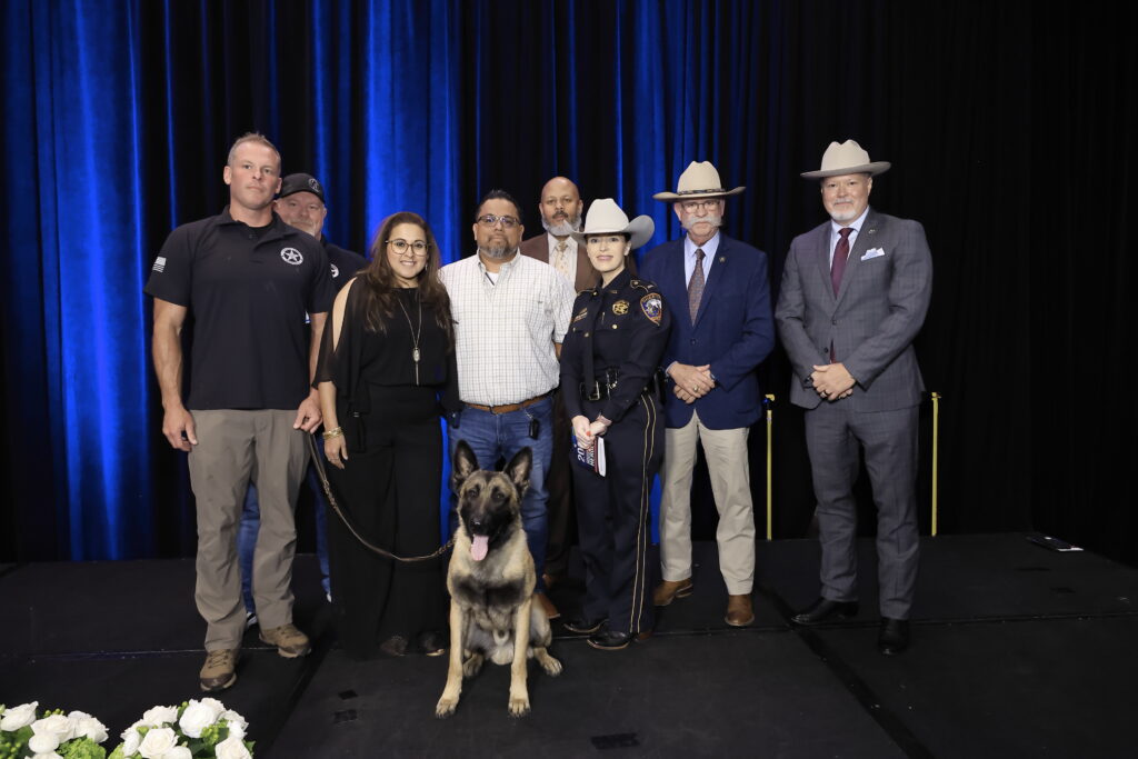 US Marshal Service Family of Deputy Jesus Vargas K9 Rocky 1 Houston Crime Stoppers