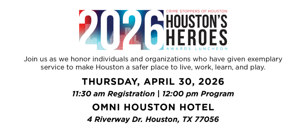 Luncheon Invite 2026 2 Houston Crime Stoppers