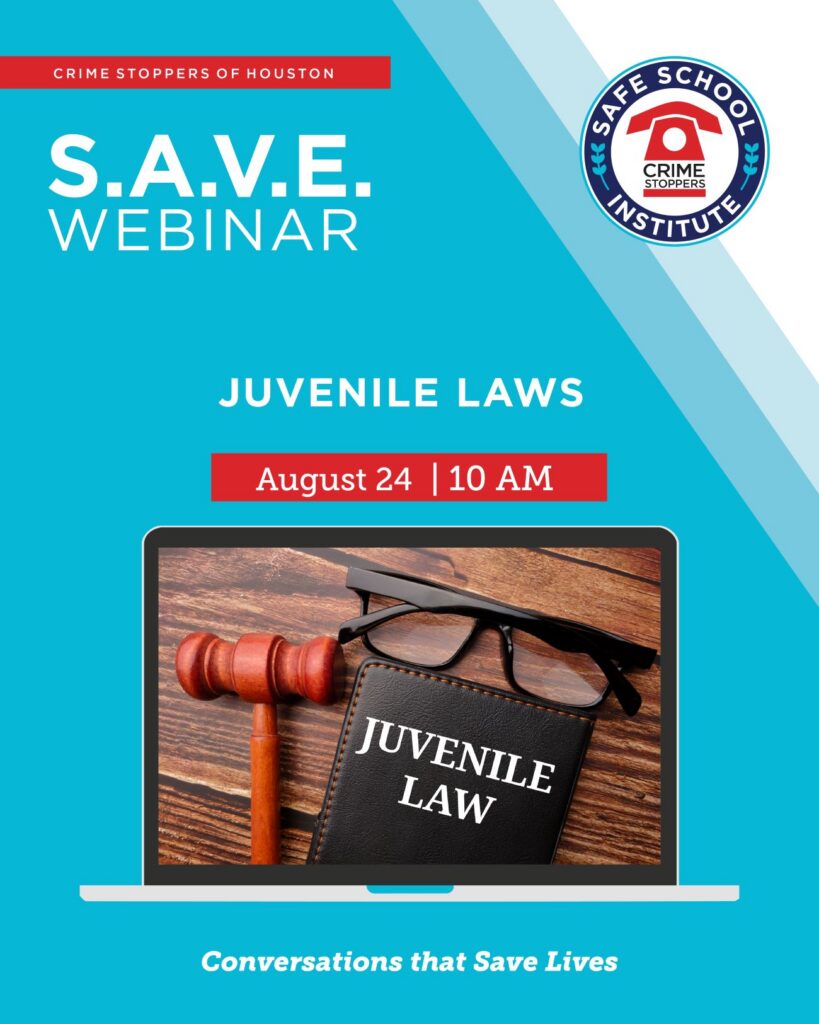 8.24 Juvenile Law 1 Houston Crime Stoppers